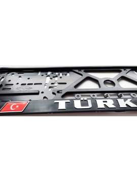 Номерная рамка с рельефным знаком TURKIYE